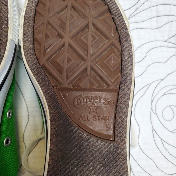 *RARE* Sample CONVERSE Green Two Toned Low Top - Picture 10 of 12